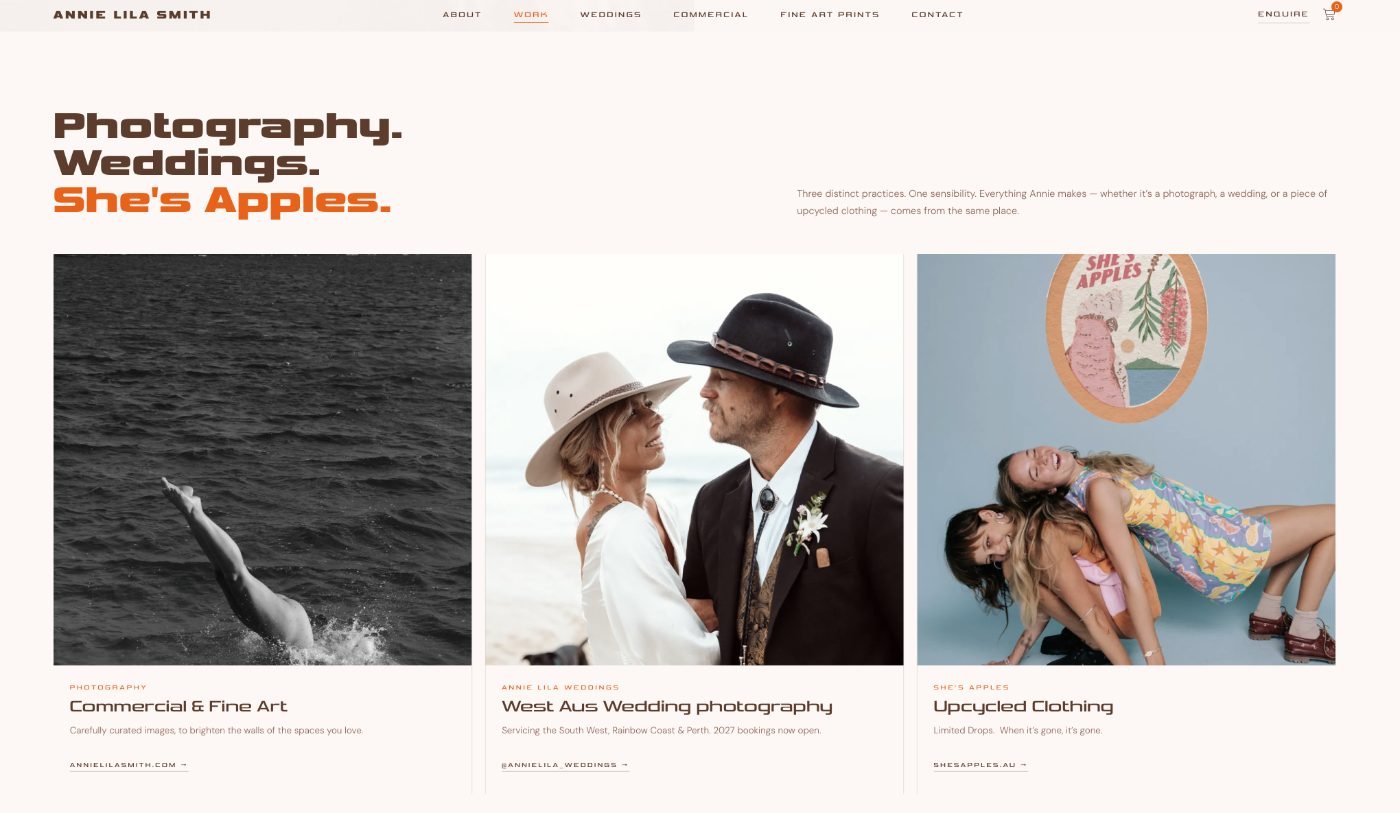 Annie Lila Smith website